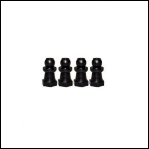Ricambi Hong Nor X5B 1/8 Buggy Attacco ammortizzatore superiore (4 pezzi) X1-31