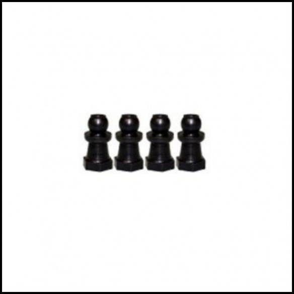 Ricambi Hong Nor X5B 1/8 Buggy Attacco ammortizzatore superiore (4 pezzi) X1-31