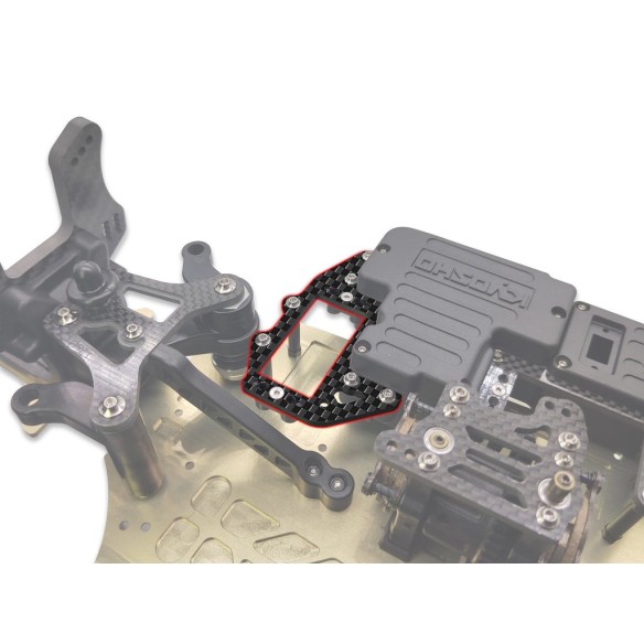 T-Work’s Piastra Servo Sterzo Carbonio TO266-MP11-A