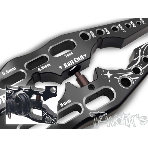 T-Works TT-112-21 Set Attrezzi Cambio Cuscinetti Motore