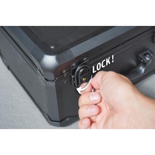 Koswork Borsa trasmettitore in alluminio Nero Per Sanwa M17