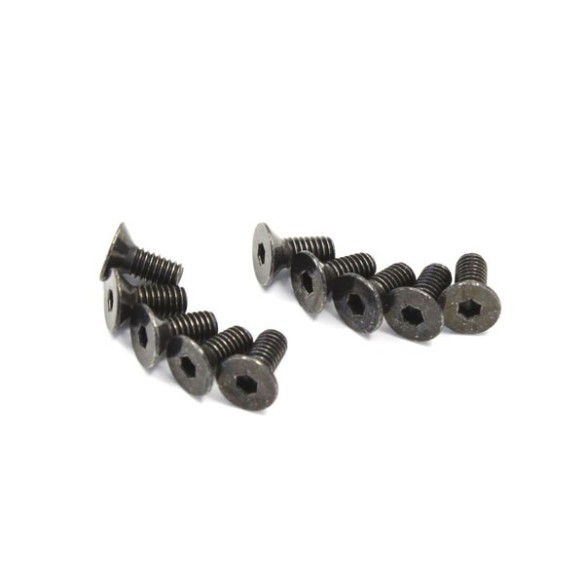 Kyosho Viti Testa Svasata Esagonale M2.6x6mm (10) Kyosho