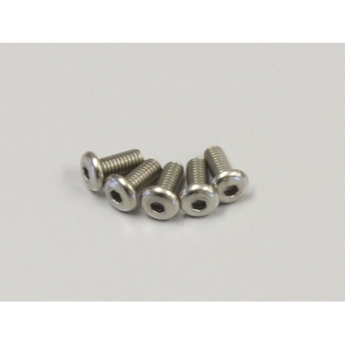 Kyosho Viti Testa Esagonale Titanium M2.6x6mm (5) Kyosho