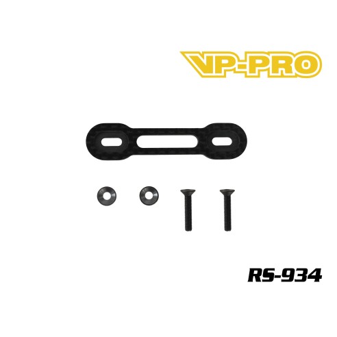 VP-Pro Piastrina Carbonio per Fermo Alettone Buggy Universale 1/8 RS-934