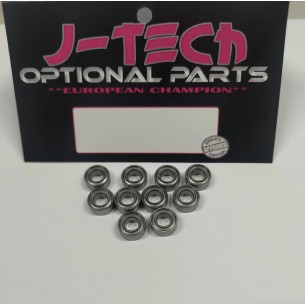 copy of J-TECH Cuscinetti Campana  5x10x4 ZZ v2 Long Life 10Pz.