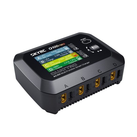 Caricabatterie SkyRC Q100 Neo LiPo 1-4s 6A 100W AC Charger