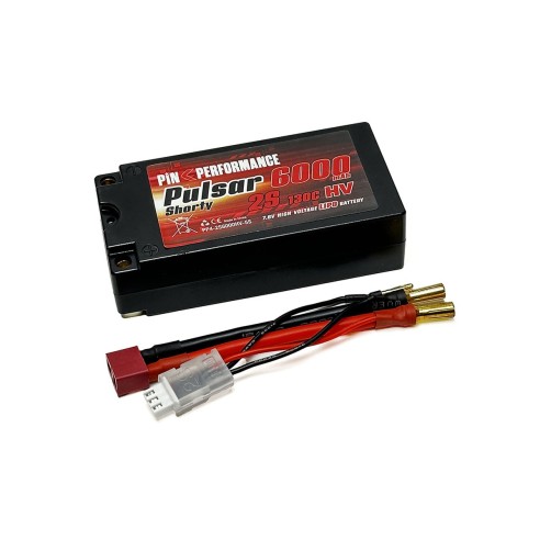 DXF Batteria Shorty Li-Hv 7.6v 7000Mah Graphene 140C spina Deans T  Hardcase