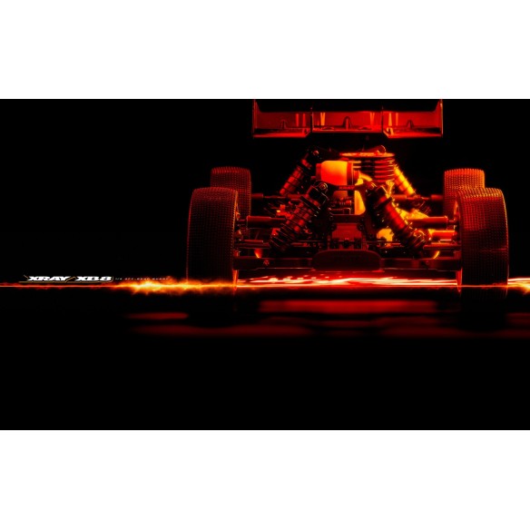 Xray XB8 2024 - Luxurious 1:8 Racing Nitro Buggy KIT 350019