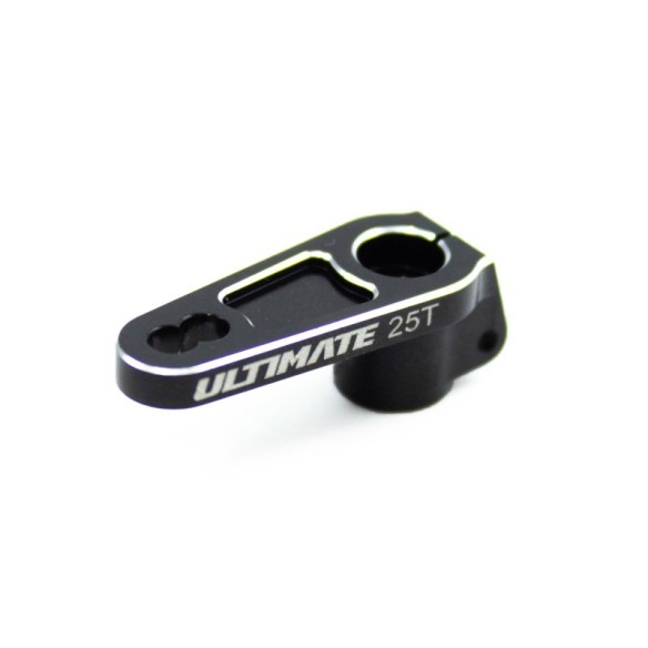 Ultimate Squadretta Servo in alluminio sterzo 25Z Nero