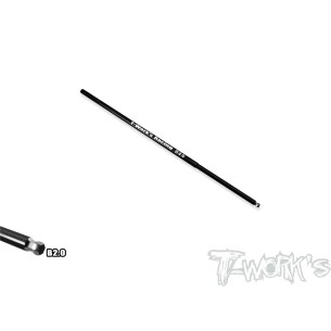 T-WORK'S Ricambio Punta Esagonale 2.0x120mm Sferica TW-TT026-B2.0