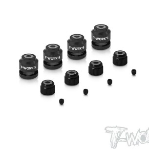 copy of T-WORK'S BLOCCA MARMITTA ALLUMINIO (2pz) TW-TG054