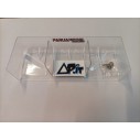 Alettone Delta Plastik OFF-ROAD DRS chiuso fornito trasparente da verniciare e personalizzare