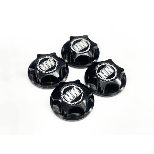Ricambi Hong Nor Dadi ruota  P1.25 Neri 449-BK