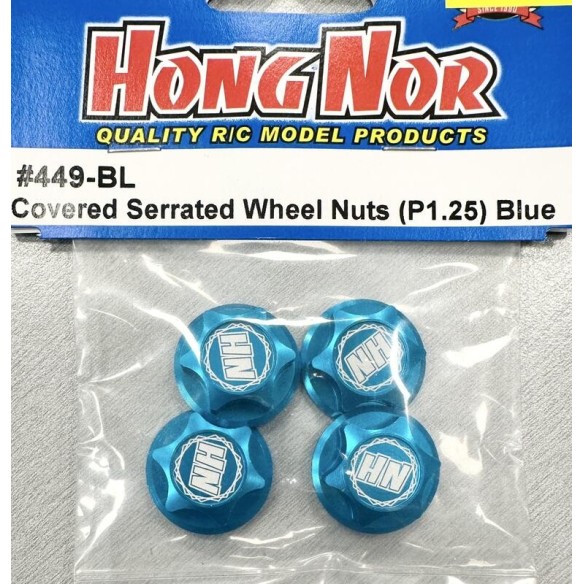 Ricambi Hong Nor Dadi ruota  P1.25 Blu 449-BL