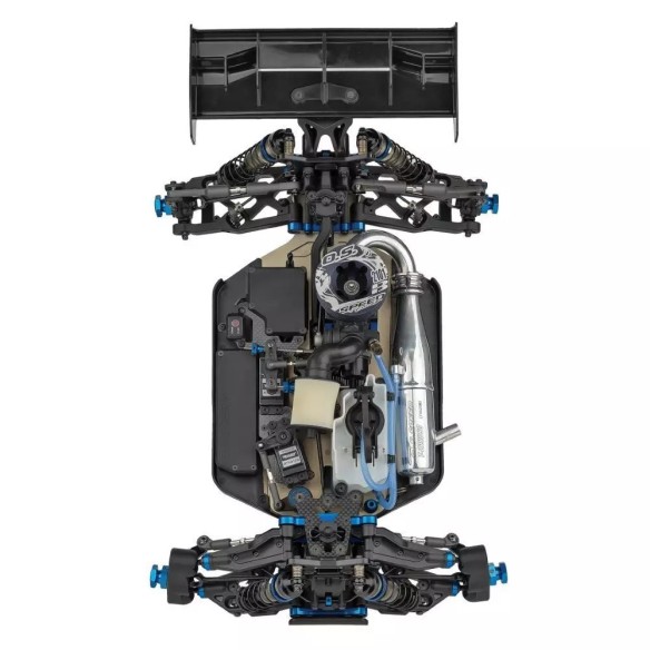 Team Associated RC8B4.2 Automodello in kit a scoppio Nitro 1/8 competizione Euro Edition