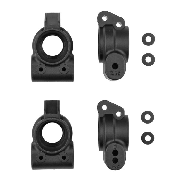 Team Associated RC8B4.2 Rear Hub Set, Offset 81695