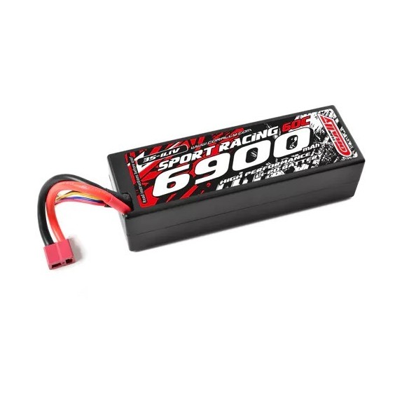 Batteria Team Corally 3S POWERRACING 60C 6900MA 11,1V TPLUG HC