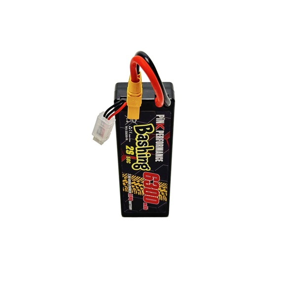 Batteria LiPo 2S 7.4V-6300-50C Con multi connettori