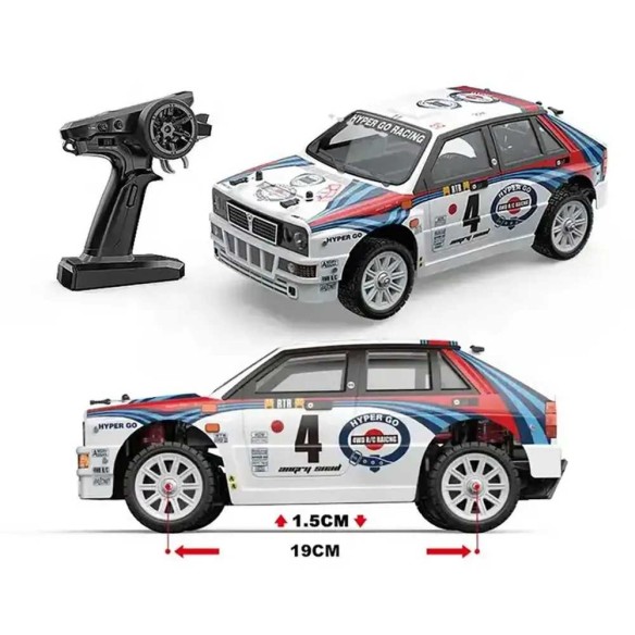 LANCIA DELTA 1/14 4WD RTR BRUSHLESS Elettrico Radiocomandato