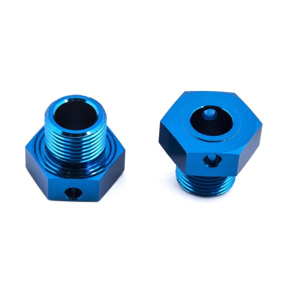 Team Associated RC8B3 Wheel Hexes, +2mm wide 81080
