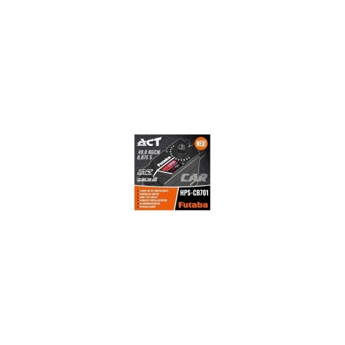 Futaba Servocomando HPS CB701 HR Car 0,075 sec. 49,0 Kg
