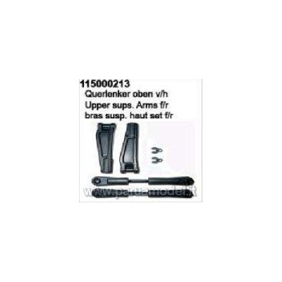 Ricambi Ansmann Virus - Bracci sospensioni superiori 2 anteriori 2 postriori