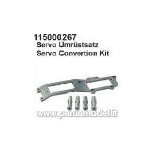 Servo conversion kit - Ricambi Ansmann Virus Option Parts in alluminio