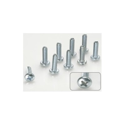 Protech - Bulloni con testa a croce M3x25 - Confezione da 10 Pz