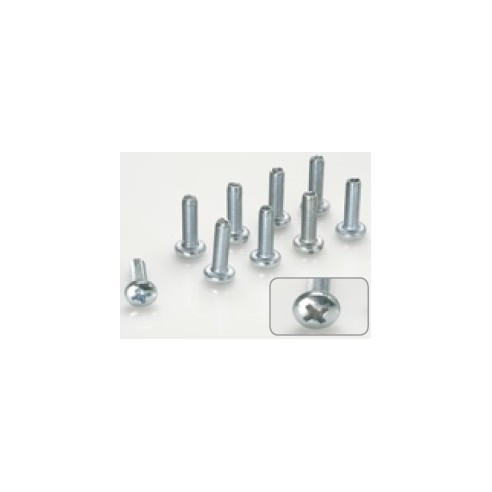 Protech - Bulloni con testa a croce M4x25 - Confezione da 10 Pz