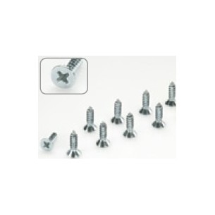 Protech - Viti autofilettanti con testa svasata a croce 2,9x25 - Confezione da 10 Pz