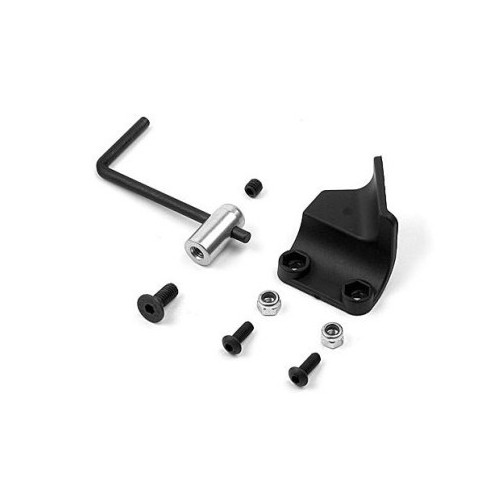 Ricambi Xray XB808 - Supporto marmitta set - lungo