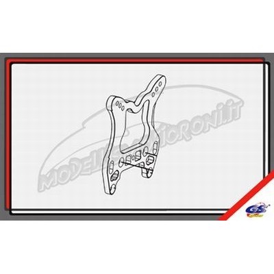 GS Ricambi - Supporto ammortizzatori anteriori GS Storm CLX