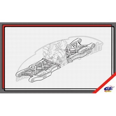 GS Ricambi - Bracci posteriori inferiori GS Storm CLX