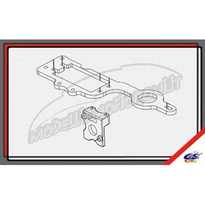 GS Ricambi - Piastra radio GS Storm CLX