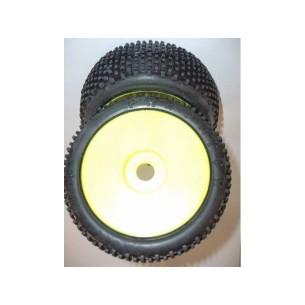 Schepis Model -Coppia Gomme incollate su cerchi per off-road 1/8 PREDATOR