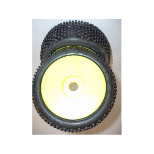 Schepis Model -Coppia Gomme incollate su cerchi per off-road 1/8 PREDATOR