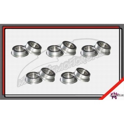 Option Team Fioroni - Cuscinetti BB 4x8x3 FLANGIATI HIGH SPEED (10pz) 2RS