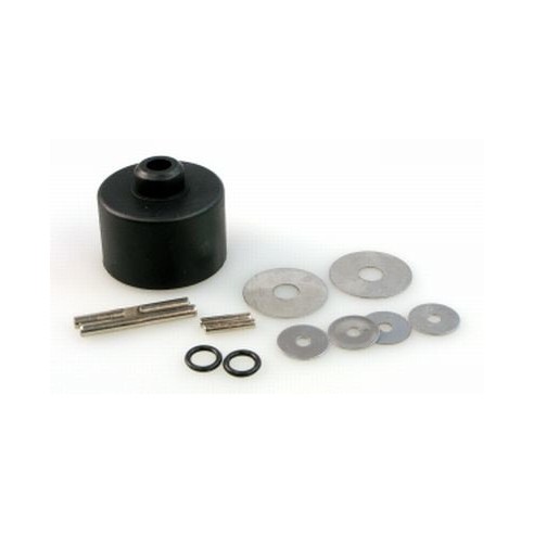 3338-T011 Scatola diff+perni e spessori