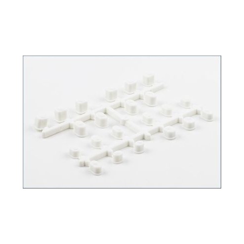 Kyosho Ricambi MP9 -  Boccole leggere Bianche IF442WB