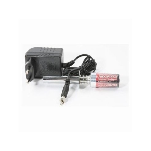 Robitronic - Pinzetta candela con batteria 2000 mAh + charger