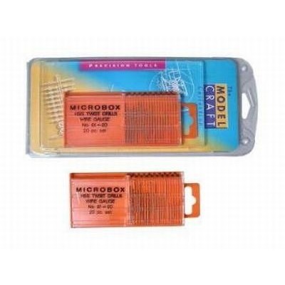 Craft Model - Kit Micro Punte Trapano Set da 61 - 80 (Pezzi 20)