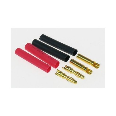 JP - Connettori 2.0mm GOLD CONNECTOR SET (2 PAIRS + SHRINK)