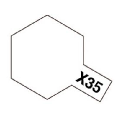 Tamiya - Vernice acrilica lucida X35 Semi Gloss Clear 10 ml