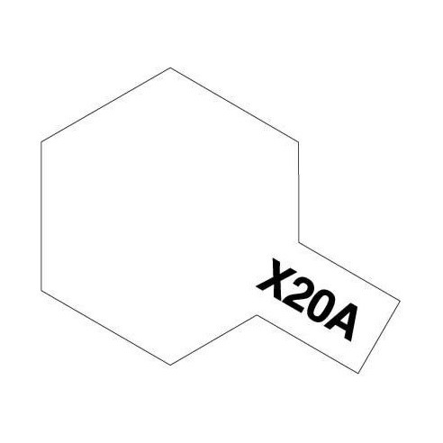 Tamiya - Vernice acrilicica  X-20A Clear 10 ml
