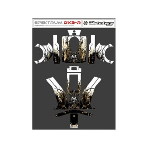 RCALLSTICKERS - SKIN x RADIO SPEKTRUM DX3-R
