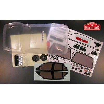 RALLY LEGEND-CARROZZERIA TRASP. LANCIA DELTA EVO2 + ACCESSORI