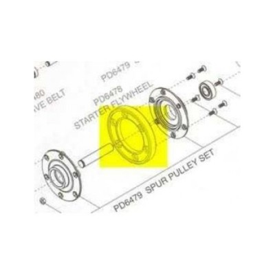 Thunder Tiger  - Ruota per Avviatore 2408