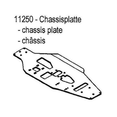 Carson Pianale Chassis 1/10