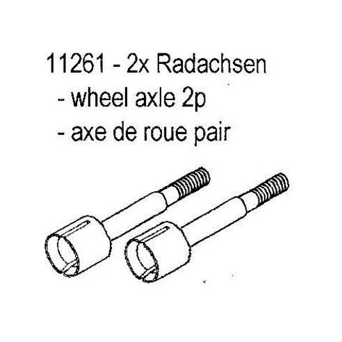 Carson Perni Ruota  Chassis 1/10 UGUALE 11456