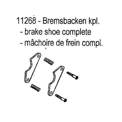 Carson Pastiglie Fre. Chassis 1/10